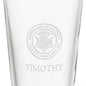 Carnegie Mellon University 16 oz Pint Glass Shot #3