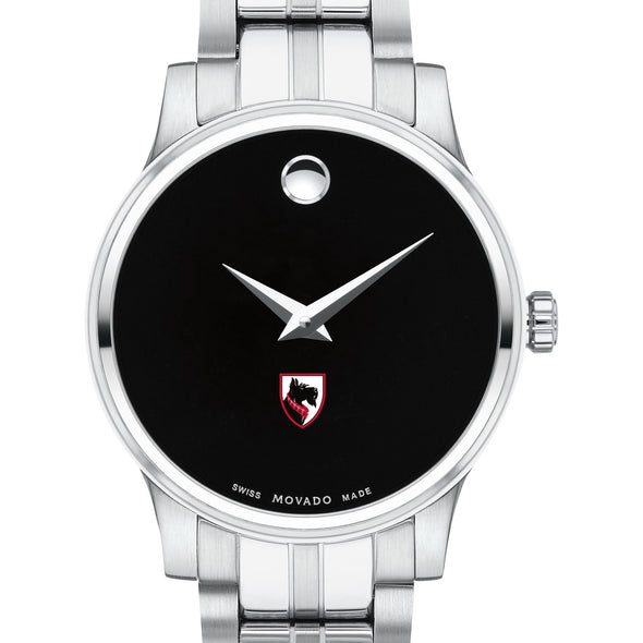 Carnegie Mellon Women&#39;s Movado Stainless Steel Watch with Black Dial Shot #1