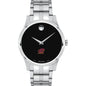 Central Michigan Men's Movado Collection Stainless Steel Watch with Black Dial Shot #2