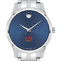 Central Michigan Men's Movado Collection Stainless Steel Watch with Blue Dial Shot #1