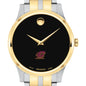 Central Michigan Men's Movado Collection Two-Tone Watch with Black Dial Shot #1