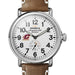 Central Michigan Shinola Watch, The Runwell 41 mm White Dial