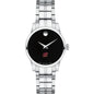 Central Michigan Women's Movado Stainless Steel Watch with Black Dial Shot #2