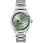 Central Michigan Women's TAG Heuer Steel Carrera with Green Dial Shot #2