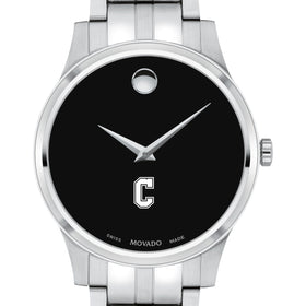 Charleston Men's Movado Collection Stainless Steel Watch with Black Dial Shot #1