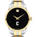 Charleston Women's Movado Collection Two-Tone Watch with Black Dial