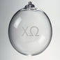 Chi Omega Glass Ornament by Simon Pearce Shot #2