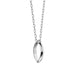 Chi Omega Monica Rich Kosann Poesy Ring Necklace in Silver