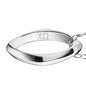 Chi Omega Monica Rich Kosann Poesy Ring Necklace in Silver Shot #3