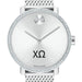 Chi Omega Women's Movado Bold with Crystal Bezel & Mesh Bracelet