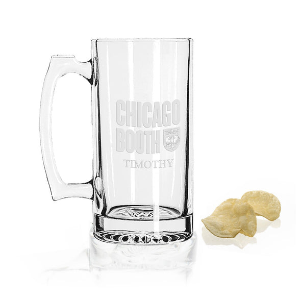 Chicago Booth 25 oz Beer Mug Shot #1