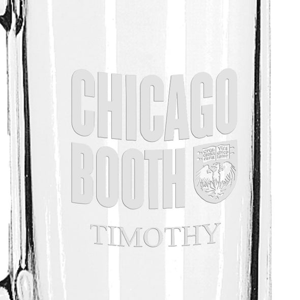 Chicago Booth 25 oz Beer Mug Shot #3