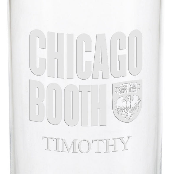 Chicago Booth Iced Beverage Glass Shot #3