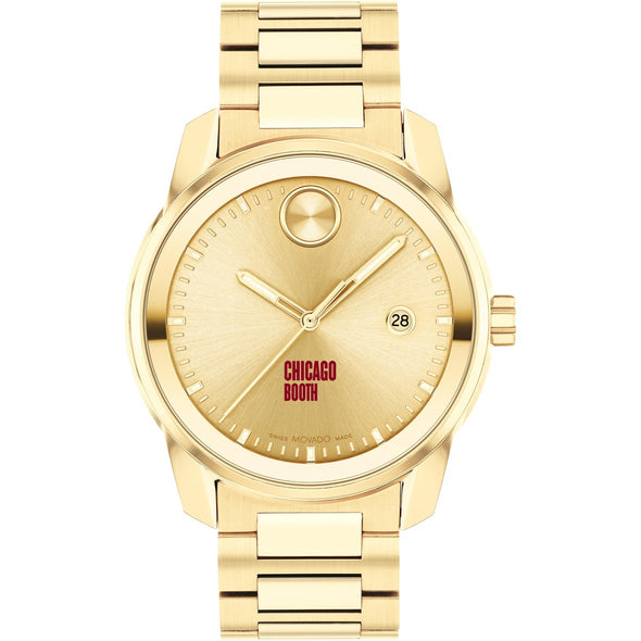 Chicago Booth Men&#39;s Movado BOLD Gold with Date Window Shot #2