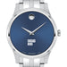 Chicago Booth Men's Movado Collection Stainless Steel Watch with Blue Dial