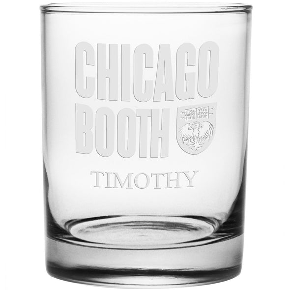 Chicago Booth Tumbler Glasses - Made in USA Shot #2