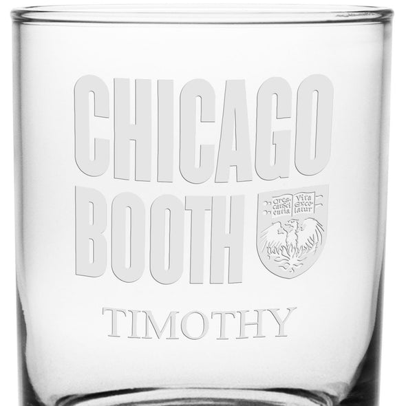 Chicago Booth Tumbler Glasses - Made in USA Shot #3