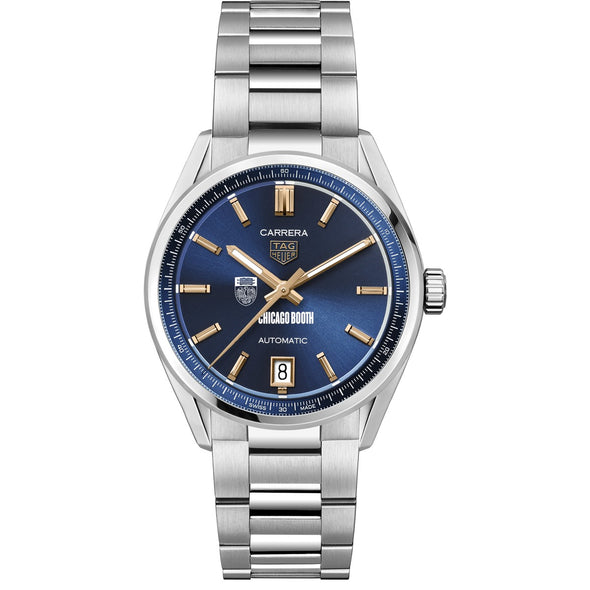 Chicago Booth Women&#39;s TAG Heuer Steel Carrera with Blue Dial Shot #2