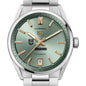 Chicago Booth Women's TAG Heuer Steel Carrera with Green Dial Shot #1