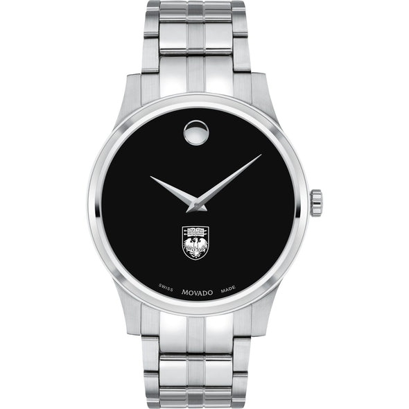 Chicago Men&#39;s Movado Collection Stainless Steel Watch with Black Dial Shot #2