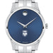 Chicago Men's Movado Collection Stainless Steel Watch with Blue Dial