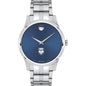 Chicago Men's Movado Collection Stainless Steel Watch with Blue Dial Shot #2