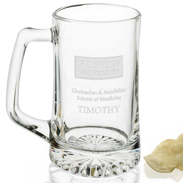 Chobanian &amp; Avedisian School of Medicine 25 oz Beer Mug Shot #2