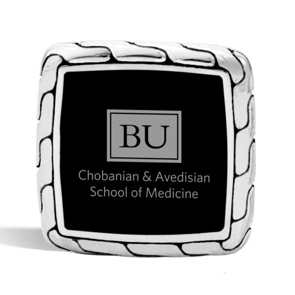 Chobanian &amp; Avedisian School of Medicine Cufflinks by John Hardy with Black Onyx Shot #2