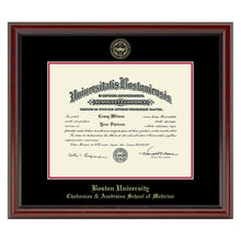 Chobanian & Avedisian School of Medicine Diploma Frame, the Fidelitas Shot #1