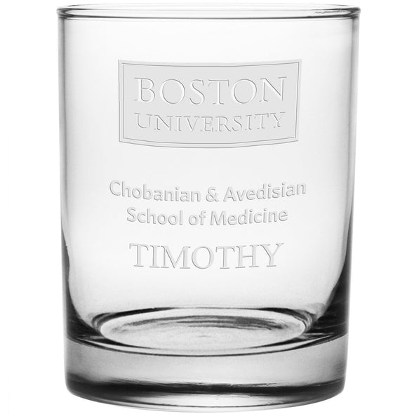 Chobanian &amp; Avedisian School of Medicine Tumbler Glasses - Made in USA Shot #2