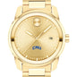 Christopher Newport University Men's Movado BOLD Gold with Date Window Shot #1