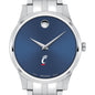 Cincinnati Men's Movado Collection Stainless Steel Watch with Blue Dial Shot #1