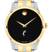 Cincinnati Men's Movado Collection Two-Tone Watch with Black Dial