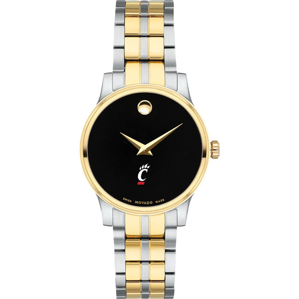 Cincinnati Women&#39;s Movado Collection Two-Tone Watch with Black Dial Shot #2