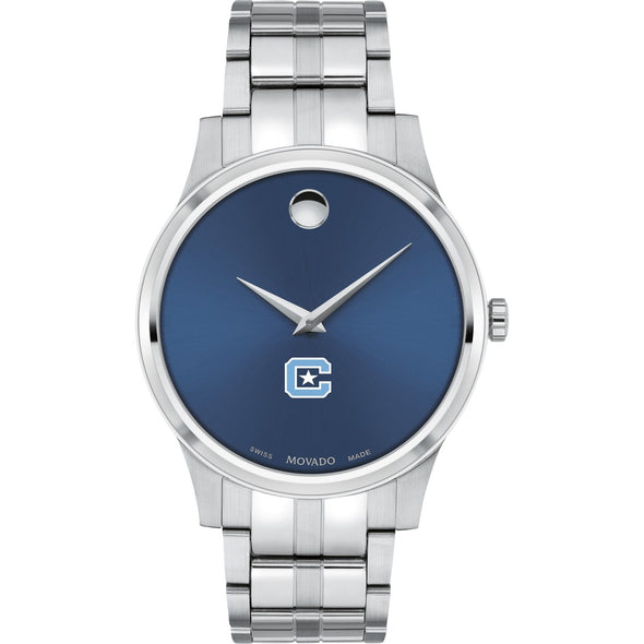 Citadel Men&#39;s Movado Collection Stainless Steel Watch with Blue Dial Shot #2