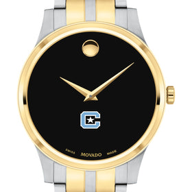 Citadel Men&#39;s Movado Collection Two-Tone Watch with Black Dial Shot #1