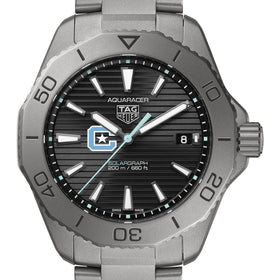 Citadel Men&#39;s TAG Heuer Titanium Solargraph Aquaracer with Black Dial Shot #1