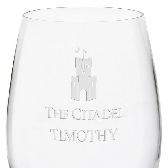 Citadel Red Wine Glasses Shot #3