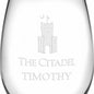 Citadel Stemless Wine Glasses Made in the USA Shot #3