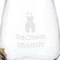 Citadel Stemless Wine Glasses Shot #3