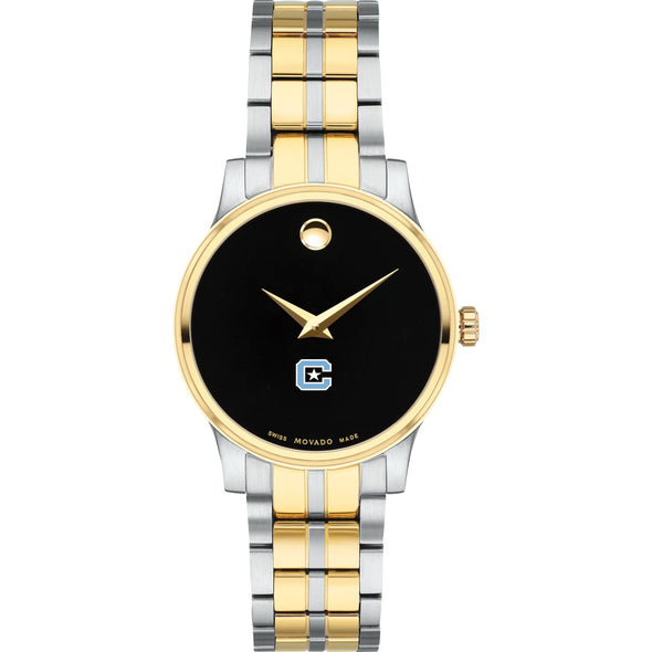 Citadel Women&#39;s Movado Collection Two-Tone Watch with Black Dial Shot #2