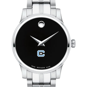 Citadel Women&#39;s Movado Stainless Steel Watch with Black Dial Shot #1