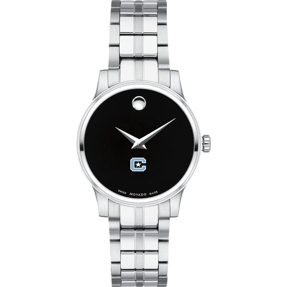 Citadel Women&#39;s Movado Stainless Steel Watch with Black Dial Shot #2