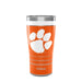 Clemson 20 oz. Stainless Steel Tervis Tumblers with Slider Lids - Set of 2