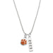 Clemson 2023 Sterling Silver Anklet