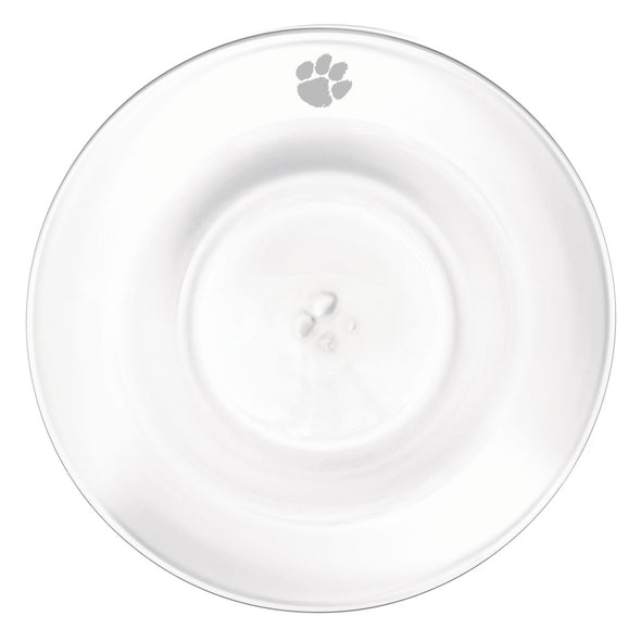 Clemson Glass Celebration Platter by Simon Pearce Shot #2