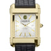 Clemson Men's Gold Watch with 2-Tone Dial & Leather Strap at M.LaHart & Co.