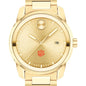 Clemson Men's Movado BOLD Gold with Date Window Shot #1