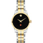 Clemson Women's Movado Collection Two-Tone Watch with Black Dial Shot #2