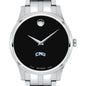 CNU Men's Movado Collection Stainless Steel Watch with Black Dial Shot #1